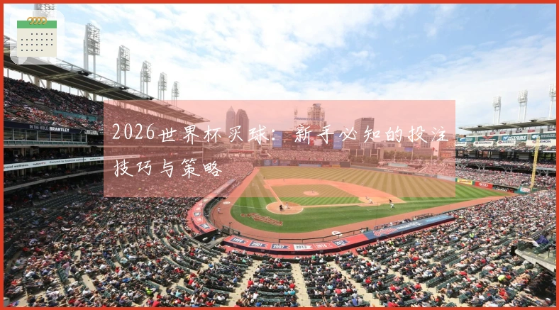 2026世界杯买球：新手必知的投注技巧与策略