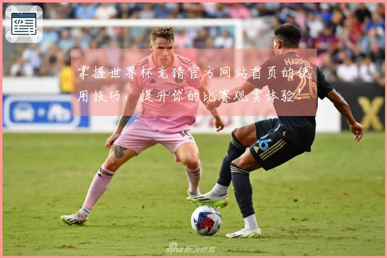 掌握世界杯竞猜官方网站首页的使用技巧,提升你的比赛观赏体验!